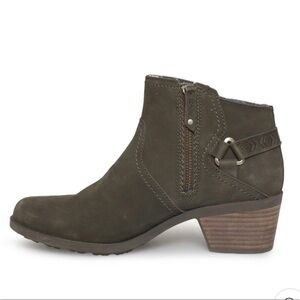 Teva Foxy Ankle Boots Olive Green